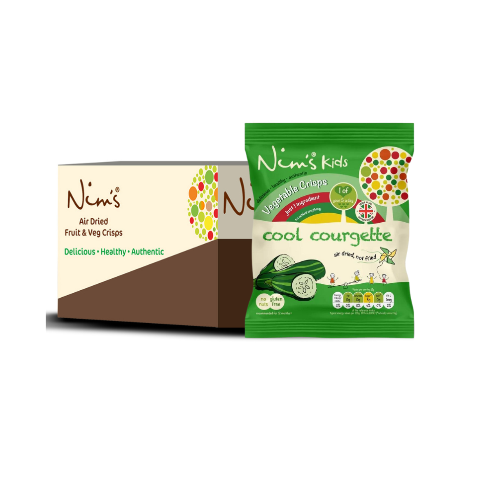 Kids Courgette Crisps - Multipack Box of 15X12g
