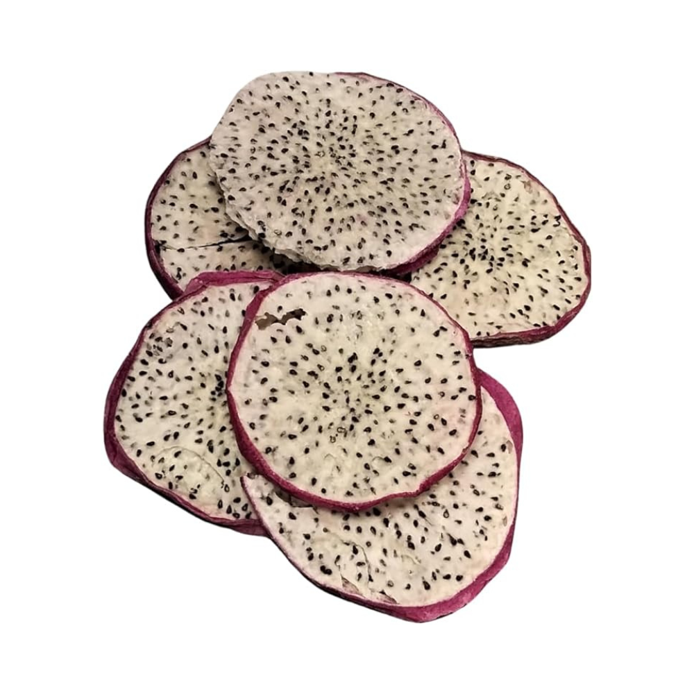 Nim’s Dehydrated Dried White Dragon Fruit Slices Drink Garnish Infusion 50g - 1Kg