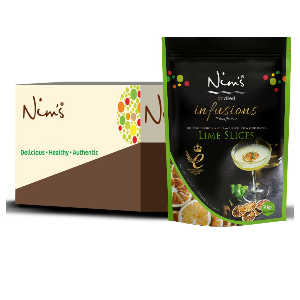 Nim’s Air Dried Lime Cocktail Drink Garnish Slices - Multipack Box of ...