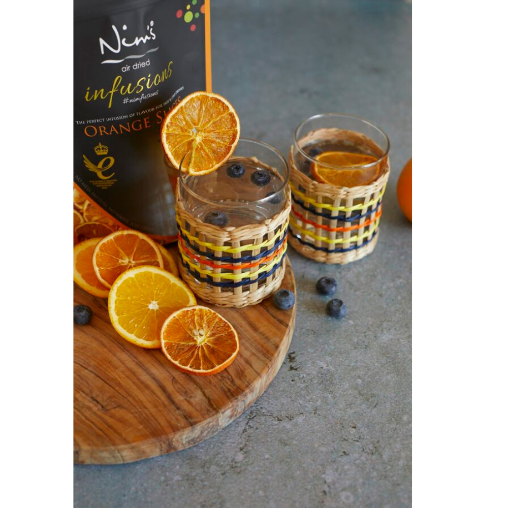 Nim’s Air Dried Orange Cocktail Drink Garnish Slices 1X50g