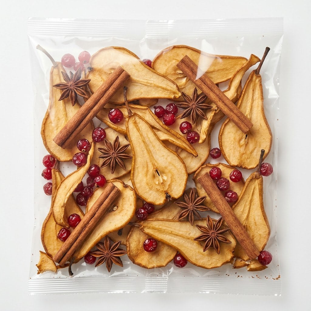Pear mulled wine kit, party size